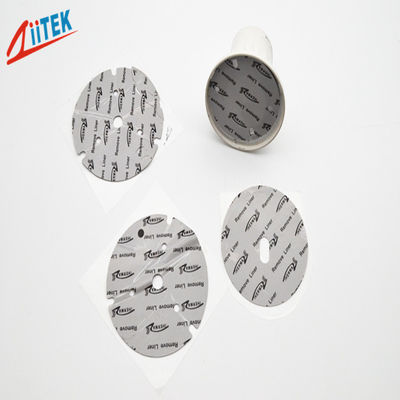 Self-Adhesive Silicone 1mm T Thermal Gap Pad 45 Shore 00 For LED Bulb Lights