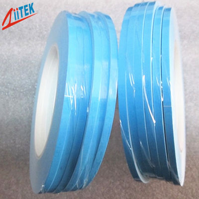 1.2 เทป W-mK ประสิทธิภาพสูงสีน้ำเงินสองด้านเทปกาวพาเลตความร้อนสำหรับหลอดนีออน 50 Shore A