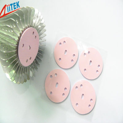 Pink Semiconductor Automated Test Equipment Thermal Gap Filler Silicone Pad 3.0W/MK