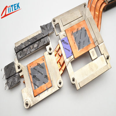 แผ่นนำความร้อนซิลิโคน 1.5 W / MK ที่ไม่มีรสนิยมตามธรรมชาติพร้อม 45 Shore 00 สำหรับคอนโทรลเลอร์ LED