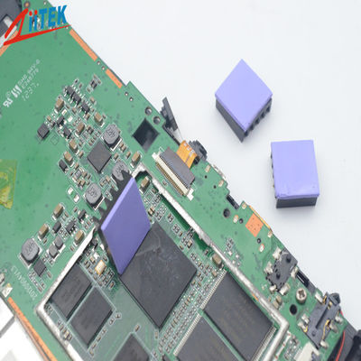 พื้นผิวความหนืดสูงประทับตราประทับตรา PCB / ซีพียู / ซิลิโคนนำ 2W สีม่วงนำแผ่นความร้อน -50 ถึง 200 ℃