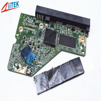 แพ๊ดกันความร้อนซิลิโคน สําหรับ Gpu Cpu แพ๊ดเย็น 0.5MM-5.0MM ด้วยความต้านทานความร้อนต่ํา